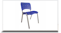 Cadeiras empilháveis para escritório - Cadeira Losango