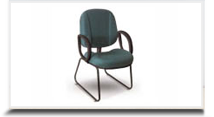 Cadeiras fixas para escritrio - Cadeira fixa Smart Gomada