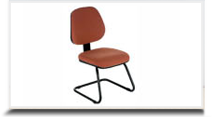 Cadeiras fixas para escritrio - Cadeira Flex executiva Erme 