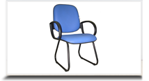Cadeiras fixas para escritrio - Cadeira fixa diretor econmica  