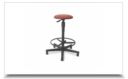 Cadeiras industriais para escritrio - Banqueta Caixa II