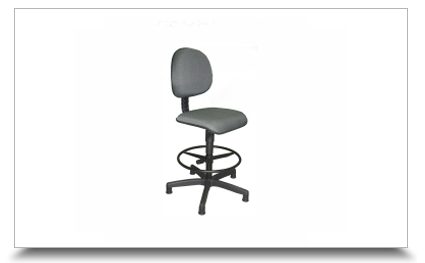 Cadeiras industriais para escritrio - Cadeira Caixa II Estofoda  Executivo 