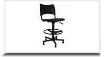 Cadeiras industriais para escritrio - Cadeira giratria Iso