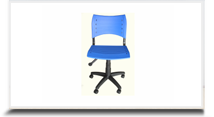 Cadeiras operacionais para escritrio - Cadeira Executiva ISO Color