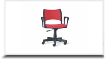 Cadeiras operacionais para escritrio - Cadeira Executiva ISO com Braos