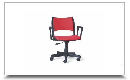 Cadeira Operacionais - Cadeira Executiva ISO com Braos