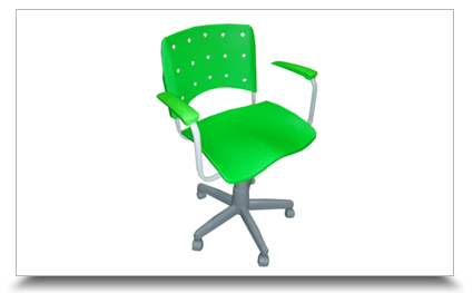 Cadeira Operacionais - Oramento Cadeira Plaxmetal Verde