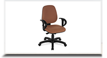 Cadeiras operacionais para escritrio - Erme mdia