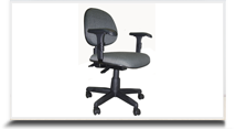 Cadeiras operacionais para escritrio - Cadeira executiva back plax 