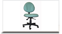 Cadeiras operacionais para escritrio - Cadeira executiva ovalada