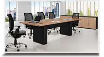 Mesas para reunies para escritrio - Mesa Reunio Evolution 40mm (2)