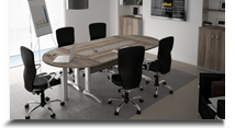 Mesas para reunies para escritrio - Mesa de reunio Genius
