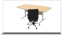 Mesas para reunies para escritrio - Mesa Reunio Dix modelo 2